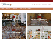 Tablet Screenshot of kraeuterwerkstatt.com